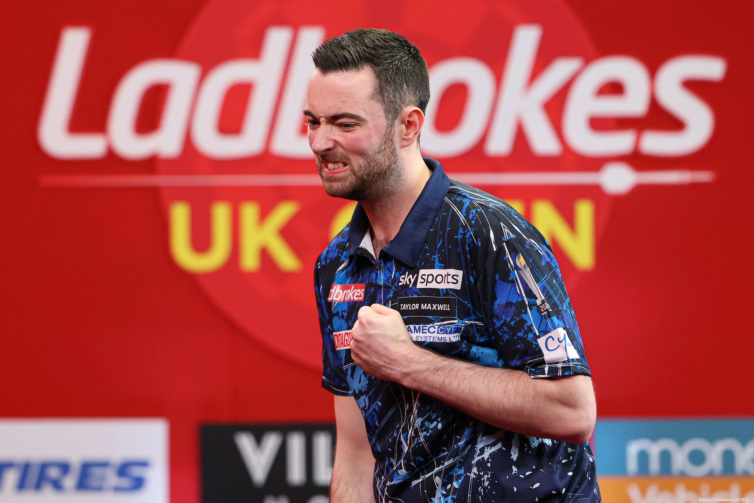Luke Humphries beeindruckt mit 110er Average bei den Belgian Darts Open
